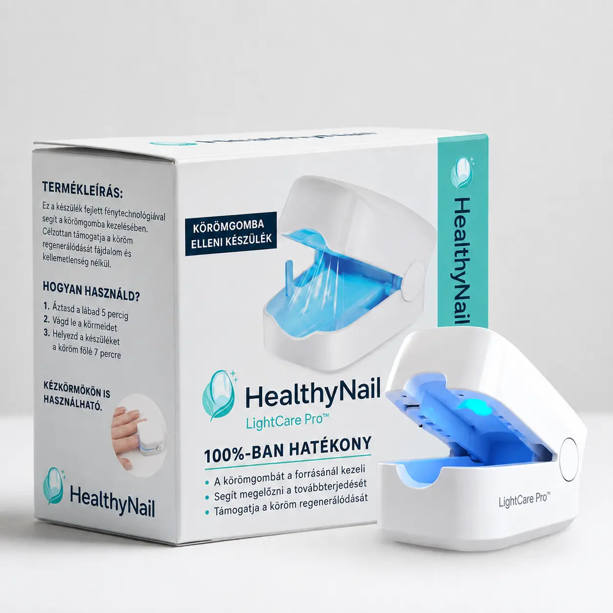LightCare Pro™ körömgomba eltávolító
